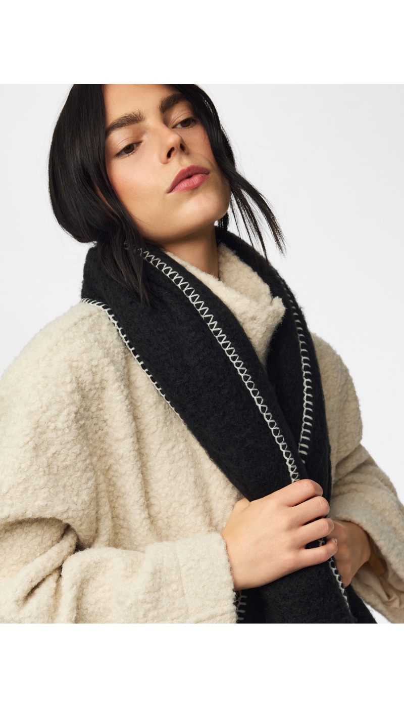 Echarpe Black PCPYRON PIECES - 4 | ACCESSORI